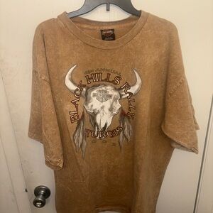 Harley-Davidson Tan Graphic T-Shirt